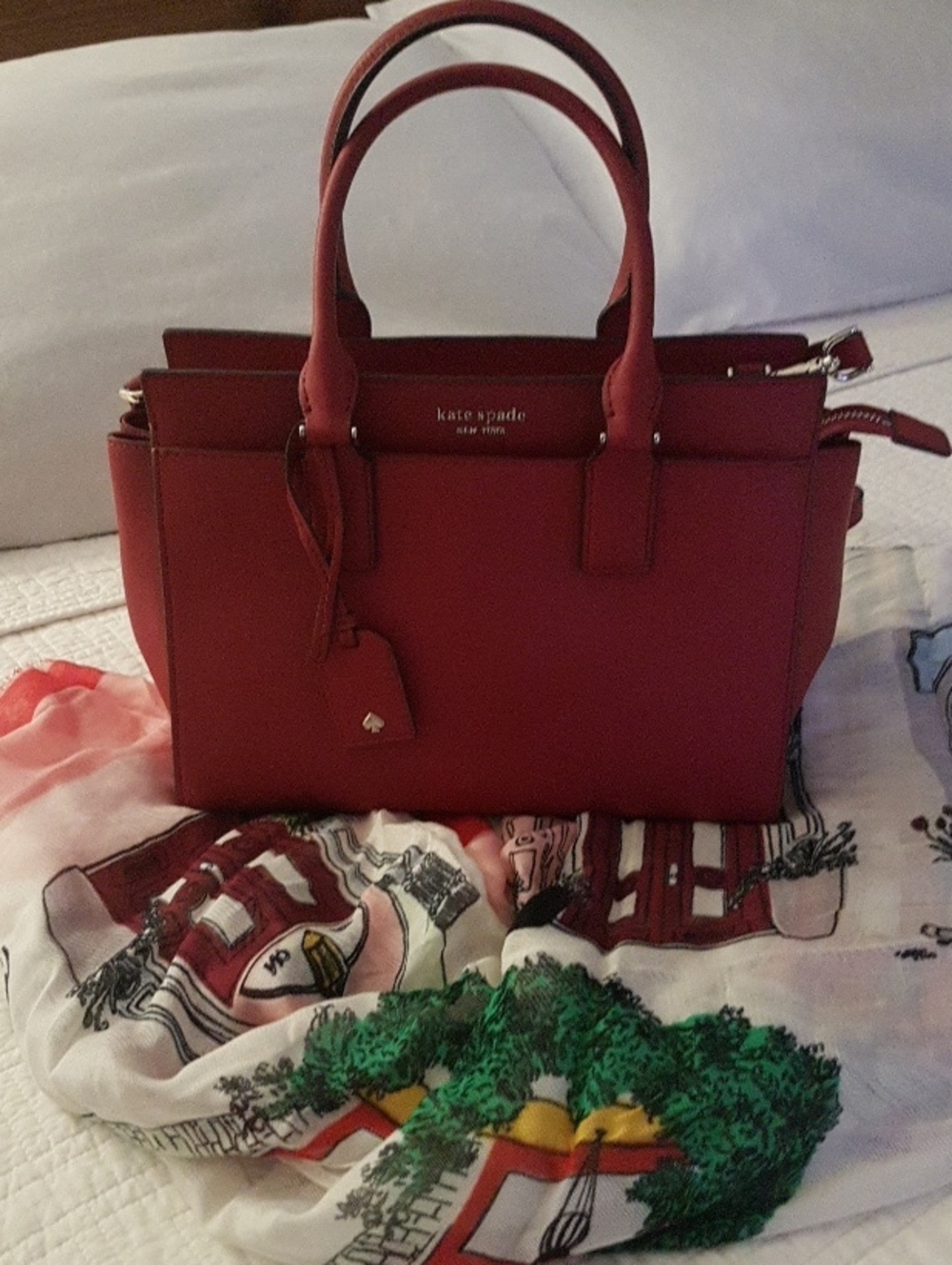 Kate Spade Cherry Red Shoulder Bag